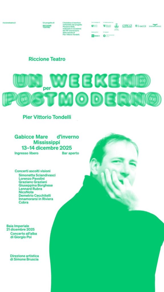 Un weekend post moderno – Riccione Teatro
